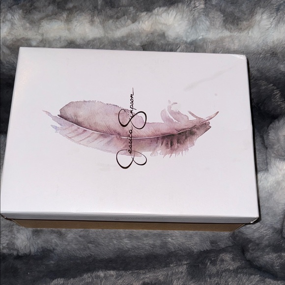 Jessica Simpson Leopard Print Sequin Stiletto Heels - Picture 5 of 6